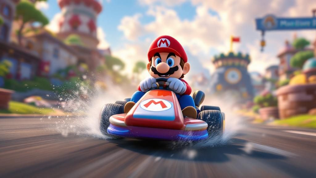 Mario Kart franchise transforms into the best selling racing game franchise ever